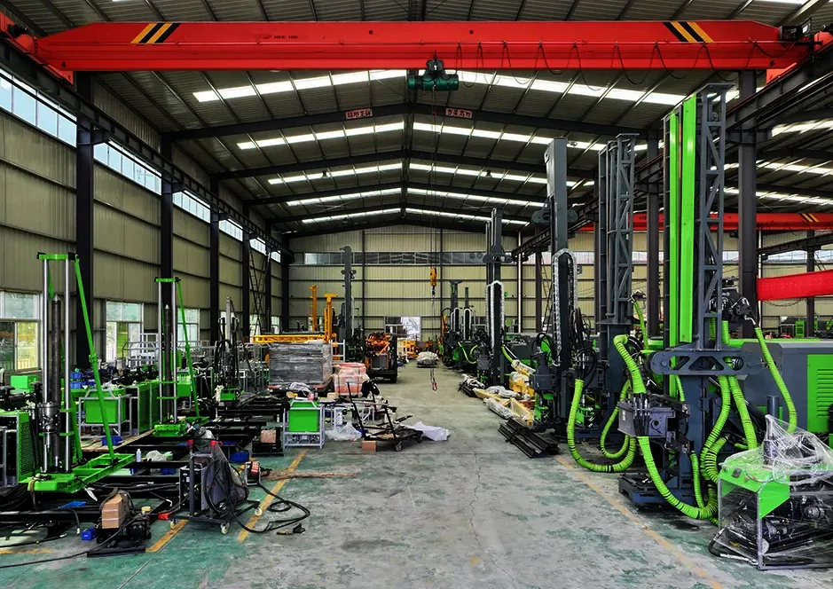 Windrilling engineer preparing rig for shipment